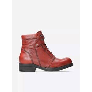 NEW WOLKY women's leather lace up boot in terra
